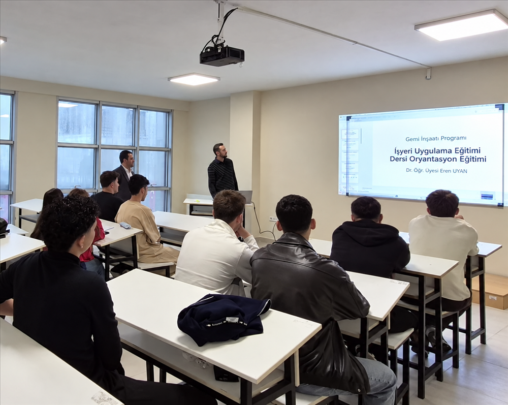 Gemi İnşaatı Programında İşletmede Mesleki Eğitime Bilinçli Başlangıç